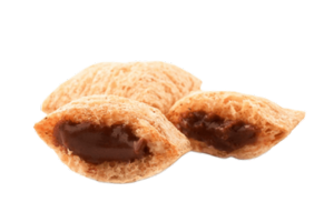 Chips de maïs farcies au chocolat
